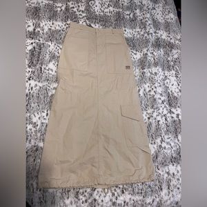 Stylenanda Tan Cargo Skirt